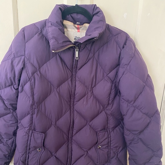 Burberry quilted down jacket